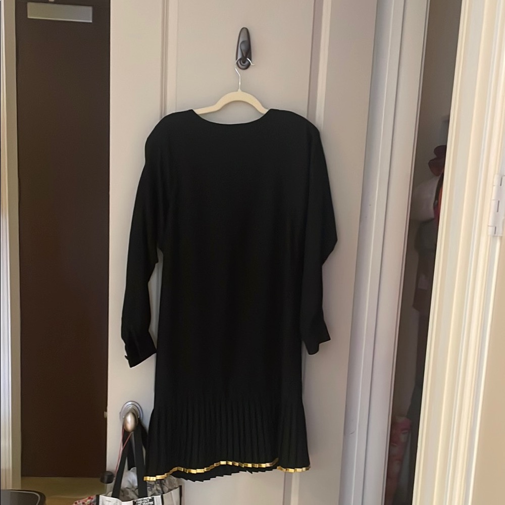 Black Don Elliot. Sleeved Cocktail Dress